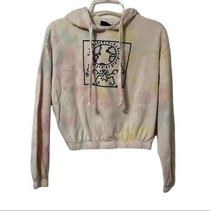 Women’s XS Hooded Tie Dye Sweatshirt